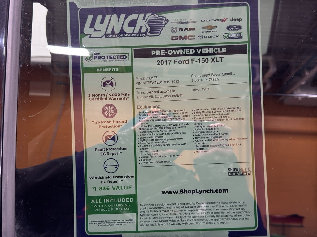 2017 Ford F-150 XL