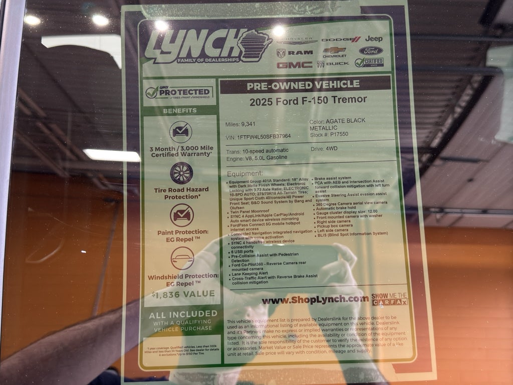 2025 Ford F-150 Tremor