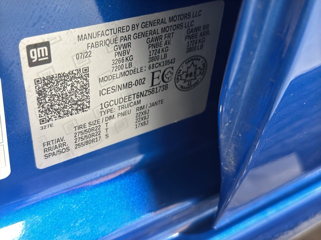 2022 Chevrolet Silverado 1500 RST