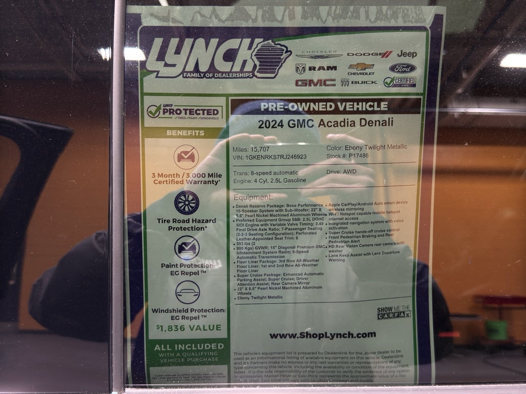 2024 GMC Acadia Denali