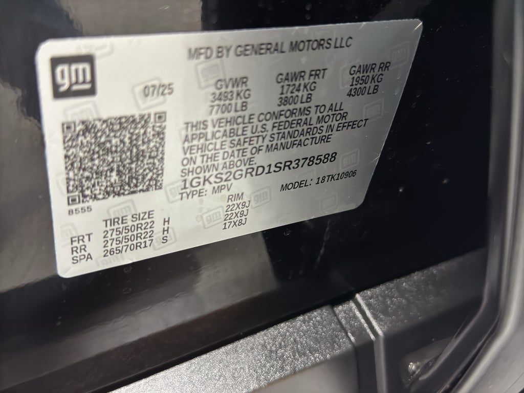 2025 GMC Yukon XL Elevation