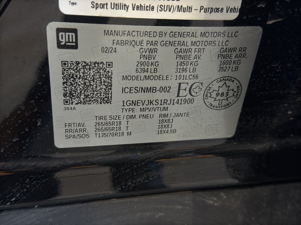 2024 Chevrolet Traverse Z71