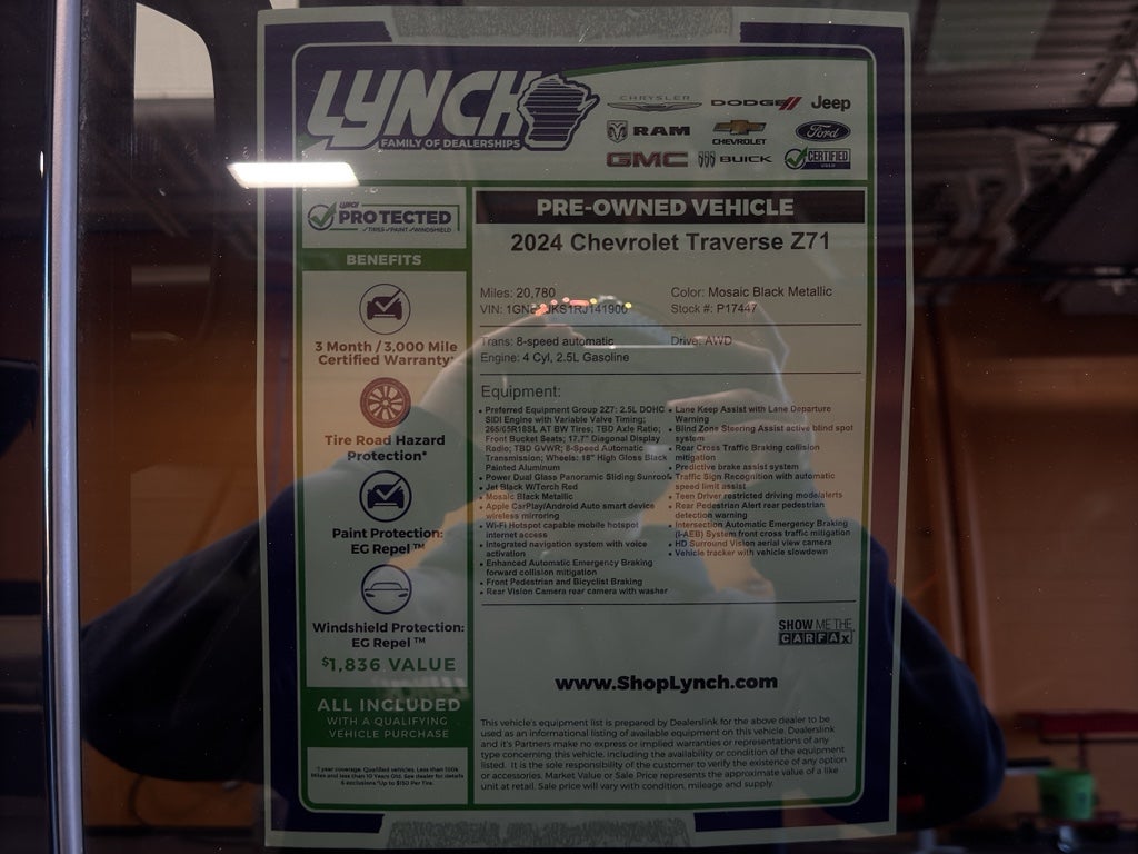 2024 Chevrolet Traverse Z71