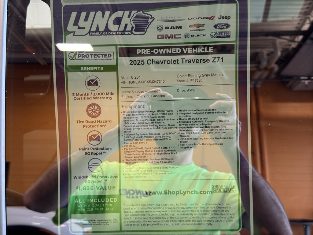 2025 Chevrolet Traverse Z71