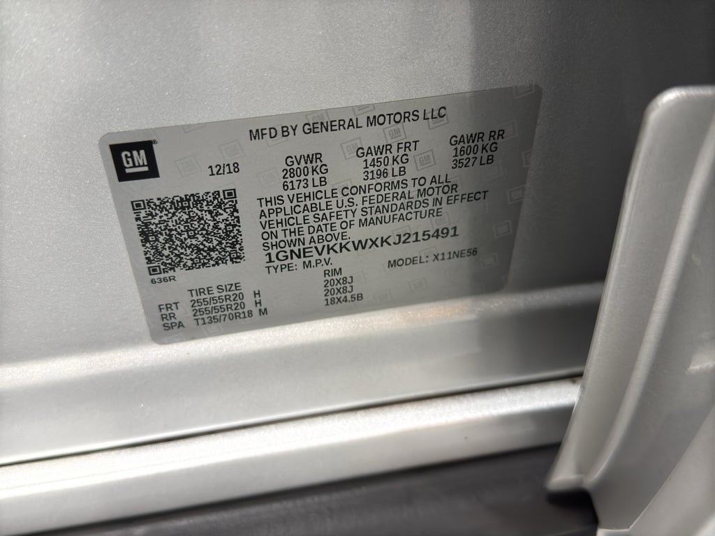 2019 Chevrolet Traverse Premier