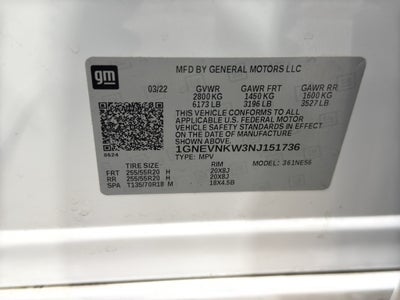 2022 Chevrolet Traverse High Country