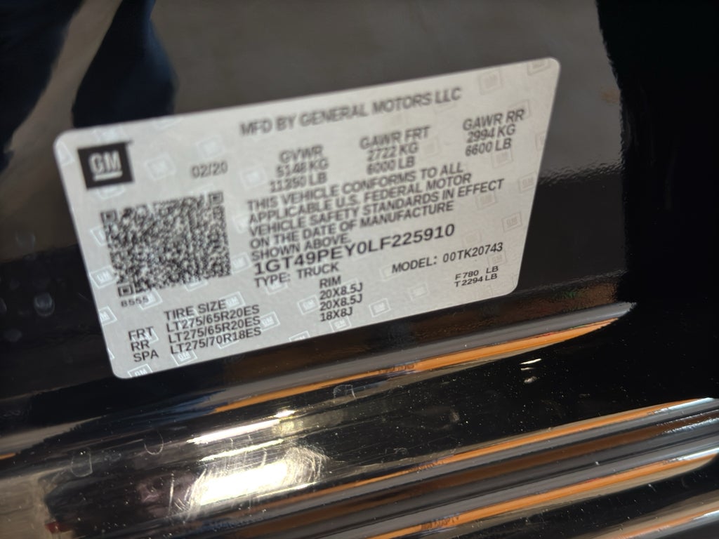 2020 GMC Sierra 2500 HD AT4