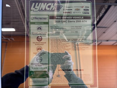 2020 GMC Sierra 2500 HD AT4