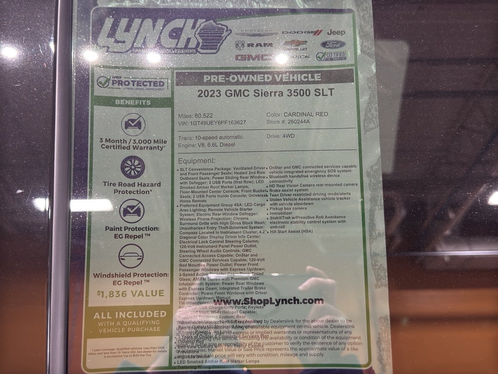 2023 GMC Sierra 3500 HD SLT