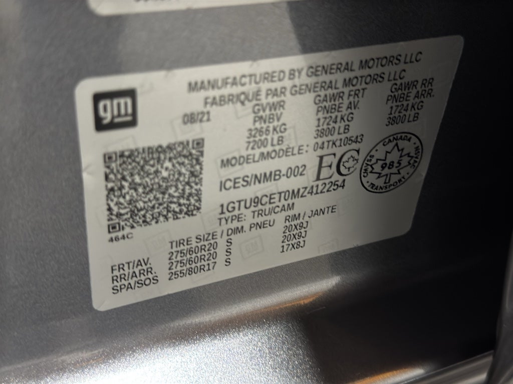 2021 GMC Sierra 1500 Elevation