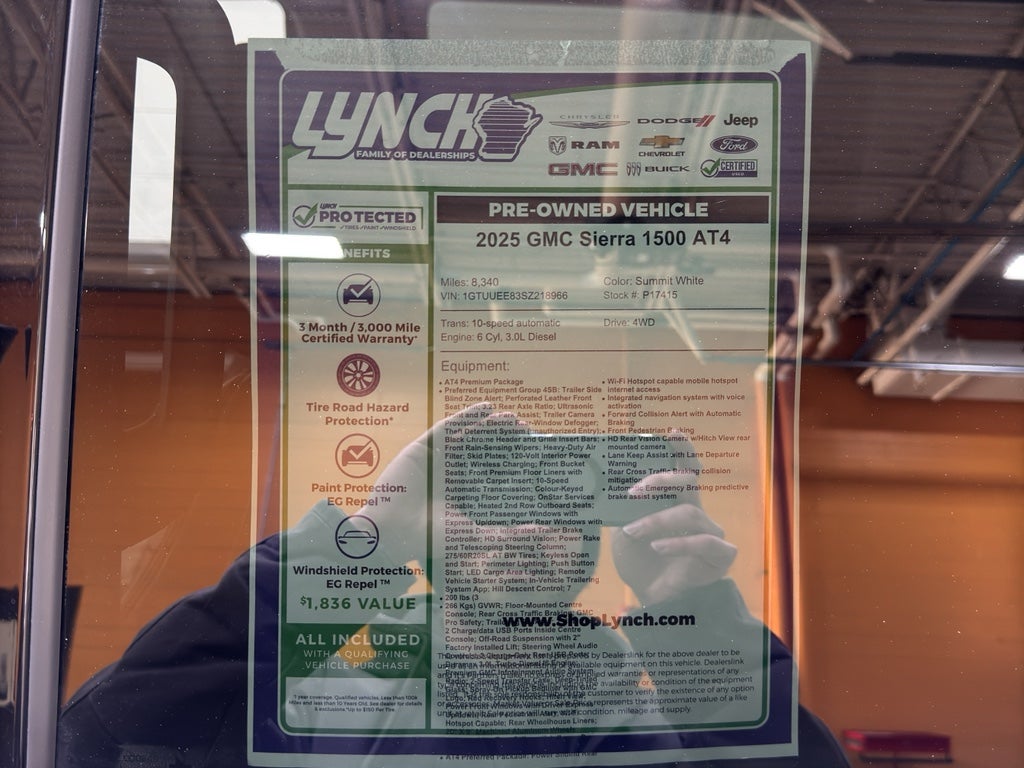 2025 GMC Sierra 1500 AT4
