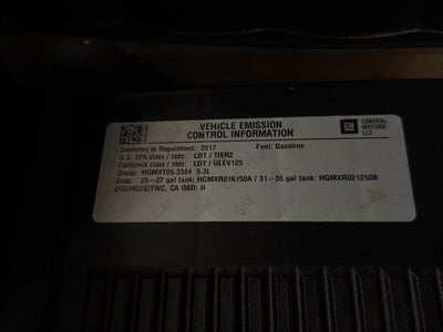 2017 Chevrolet Silverado 1500 LTZ