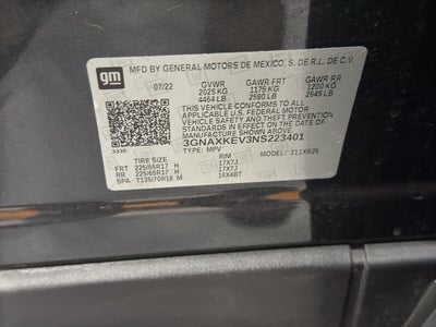 2022 Chevrolet Equinox LT