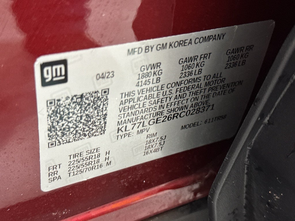 2024 Chevrolet Trax 1RS