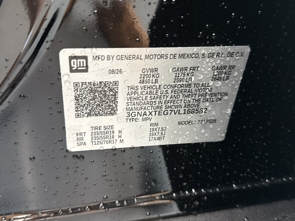 2027 Chevrolet Equinox RS