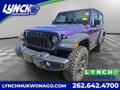 2026 Jeep Wrangler Willys Purple Reign V6 Manual