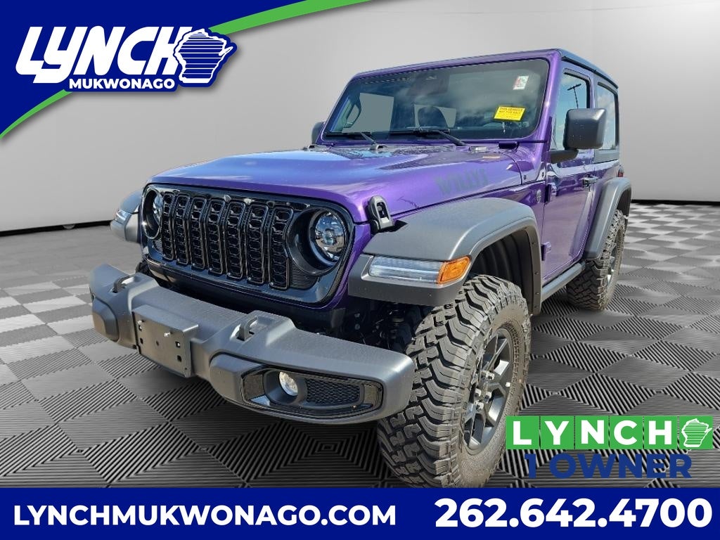 2026 Jeep Wrangler Willys Purple Reign V6 Manual