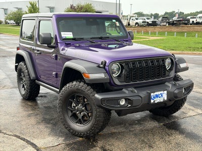 2026 Jeep Wrangler Willys Purple Reign V6 Manual