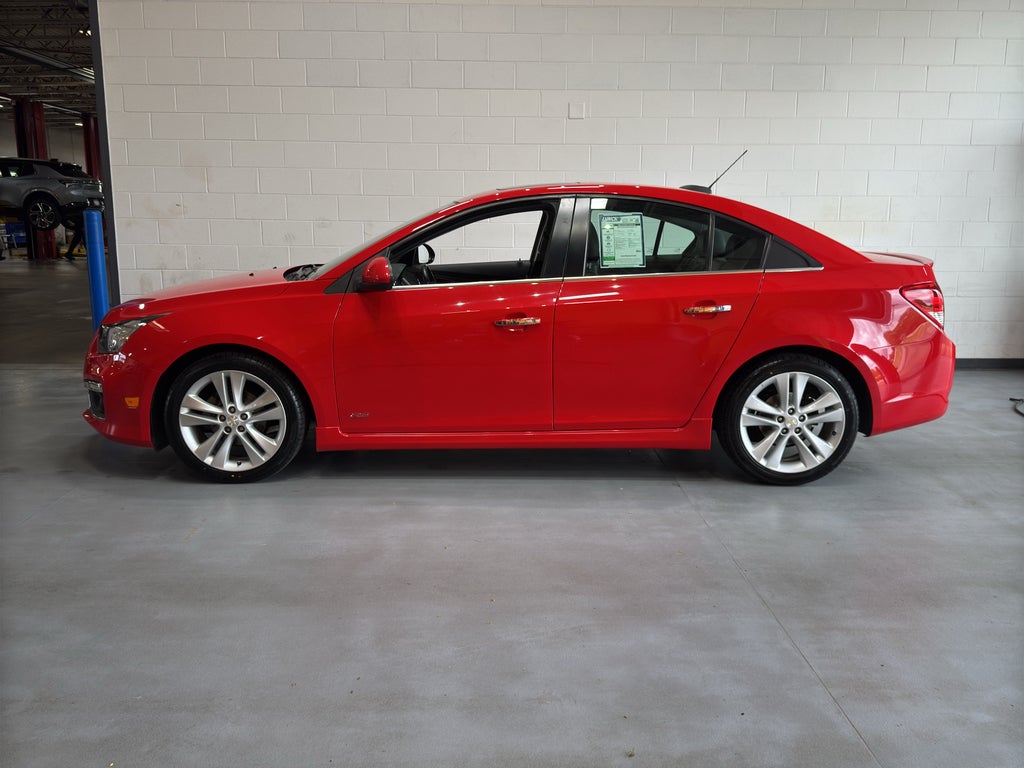 Used 2015 Chevrolet Cruze LTZ with VIN 1G1PG5SB6F7277198 for sale in Burlington, WI