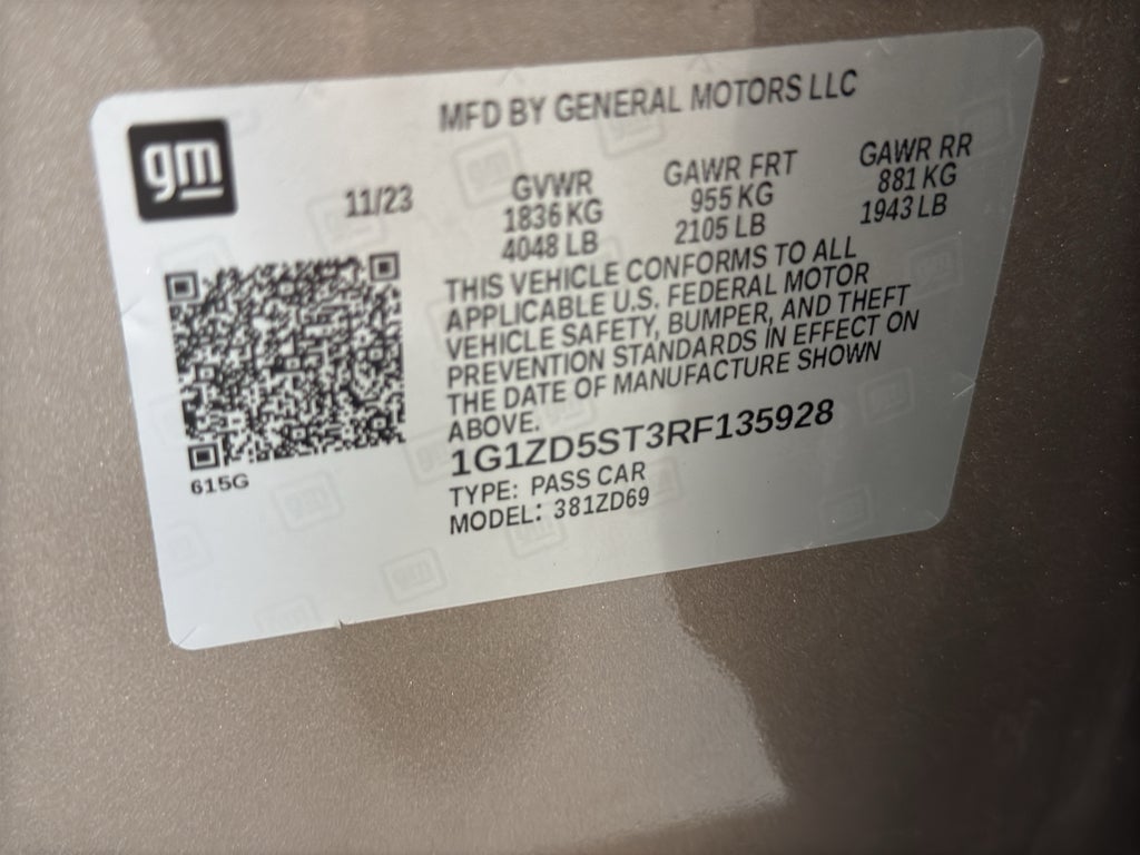 2024 Chevrolet Malibu 1LT