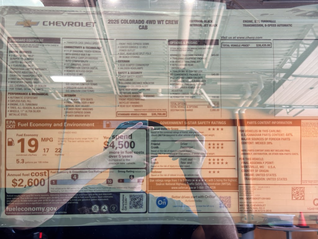 2026 Chevrolet Colorado WT
