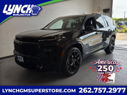 2026 Chevrolet Traverse RS
