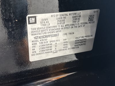 2015 GMC Sierra 3500 HD SLT