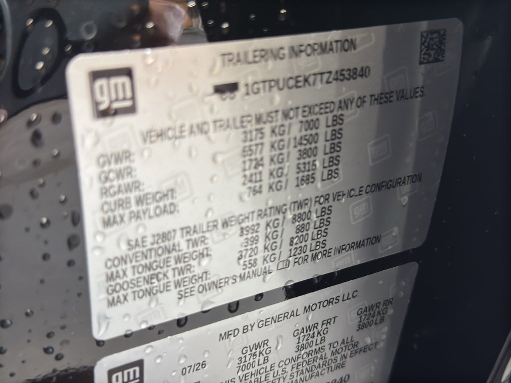 2026 GMC Sierra 1500 Elevation