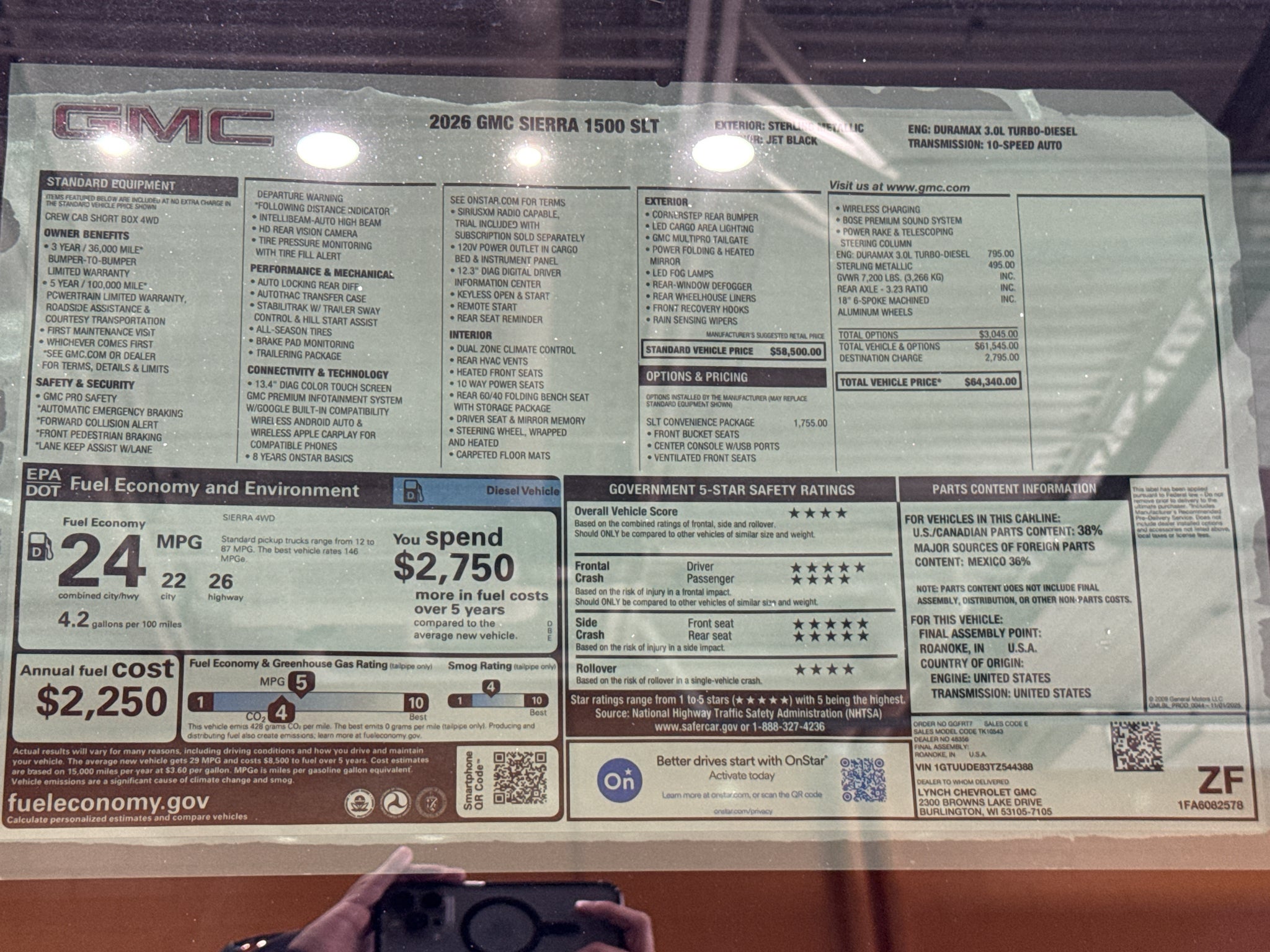 2026 GMC Sierra 1500 SLT