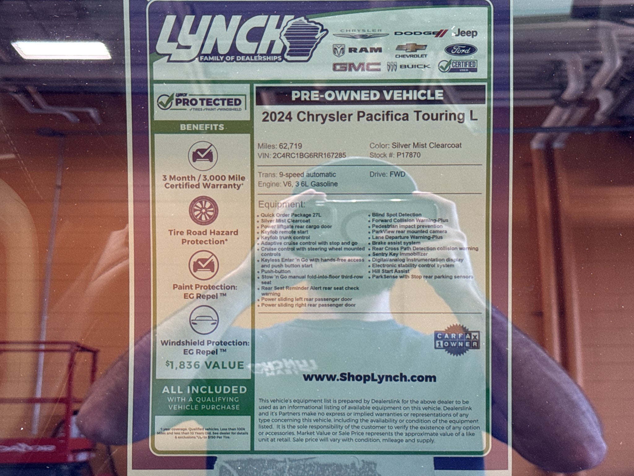 2024 Chrysler Pacifica Touring L