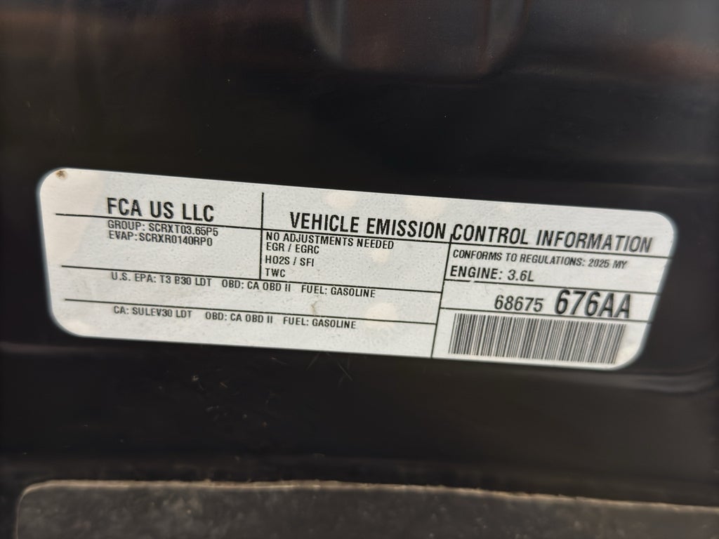2025 Chrysler Pacifica Limited