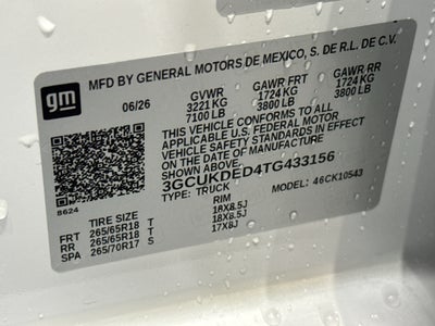 2026 Chevrolet Silverado 1500 LT