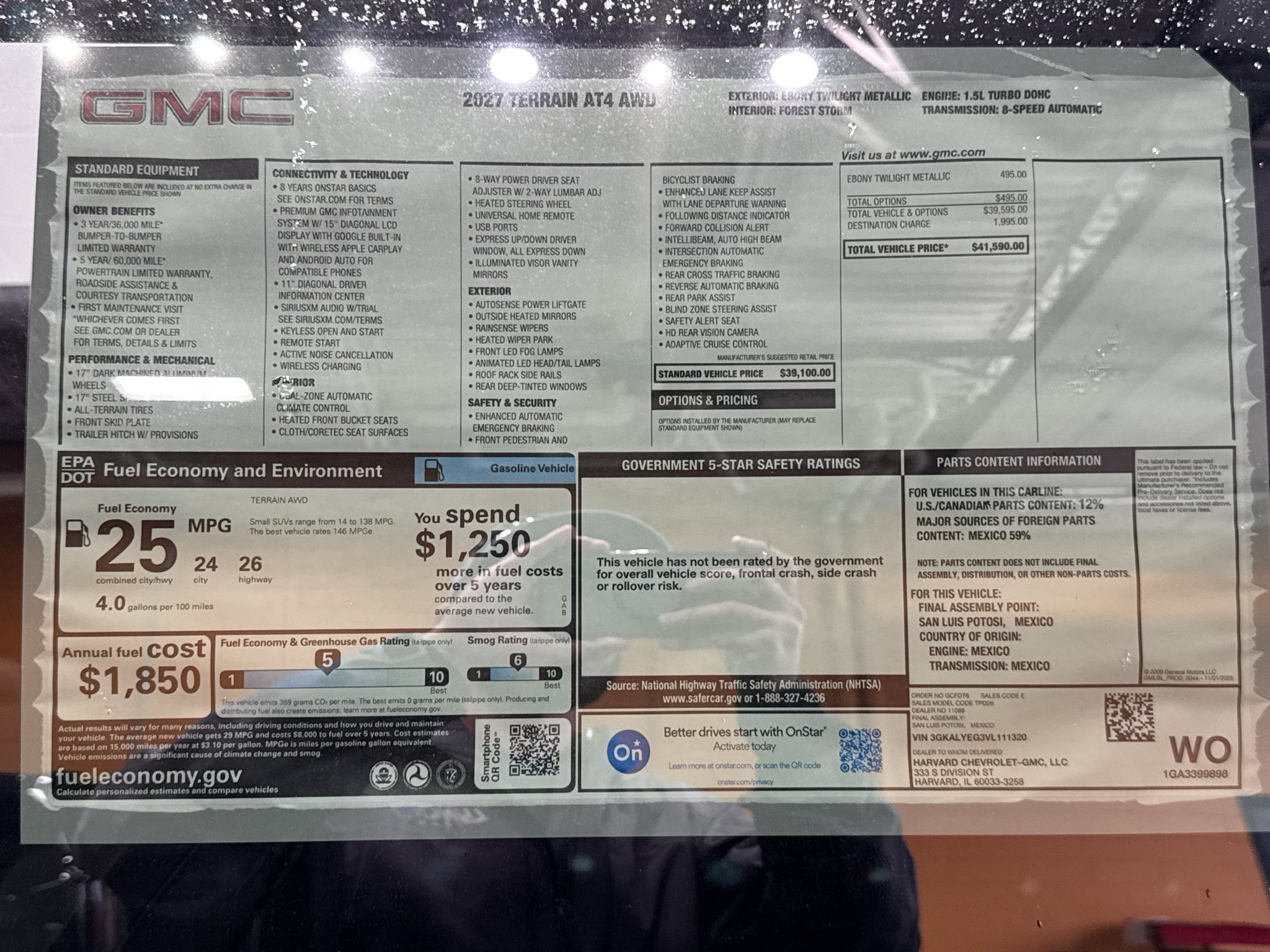 2027 GMC Terrain AT4