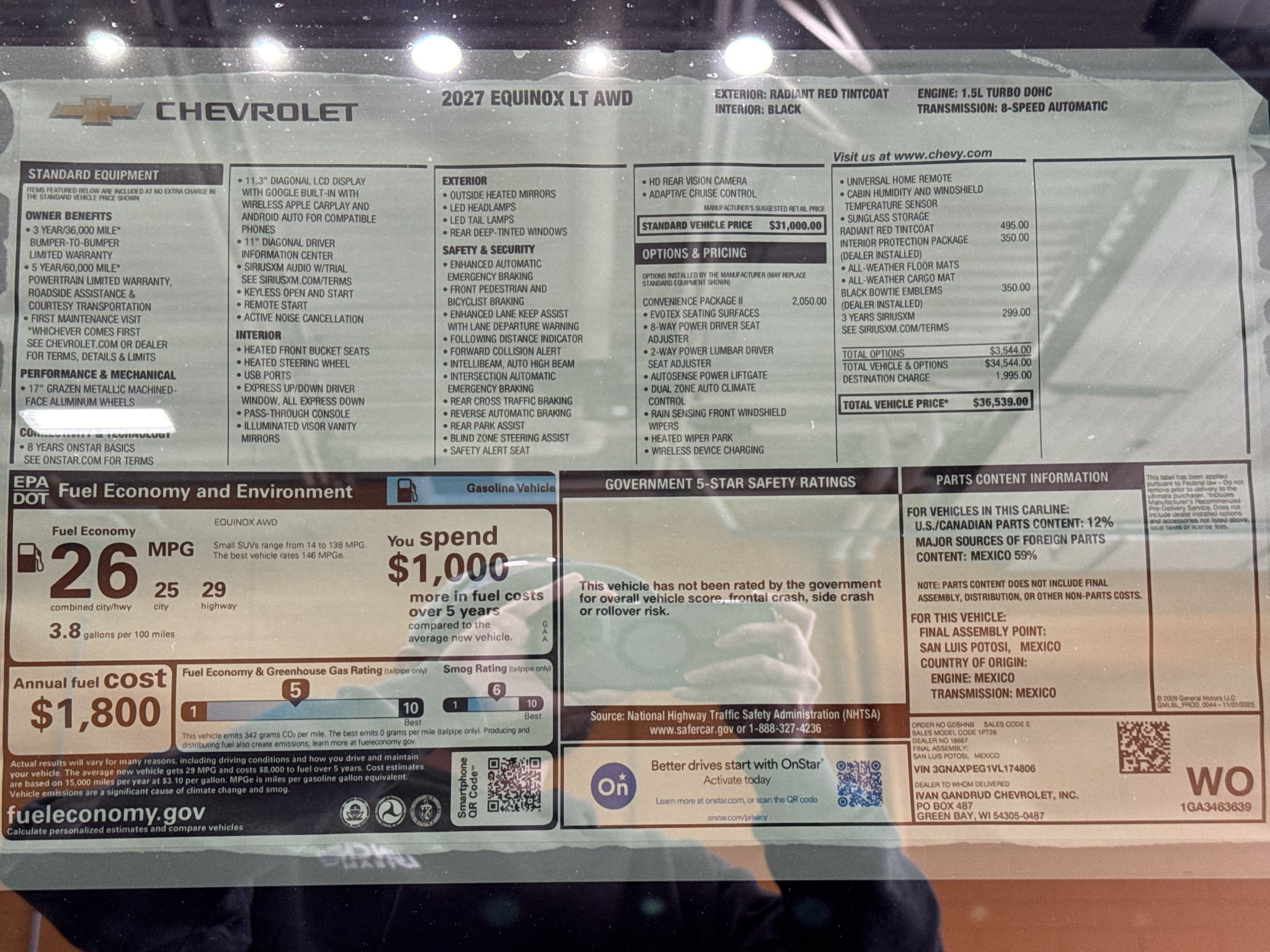 2027 Chevrolet Equinox LT
