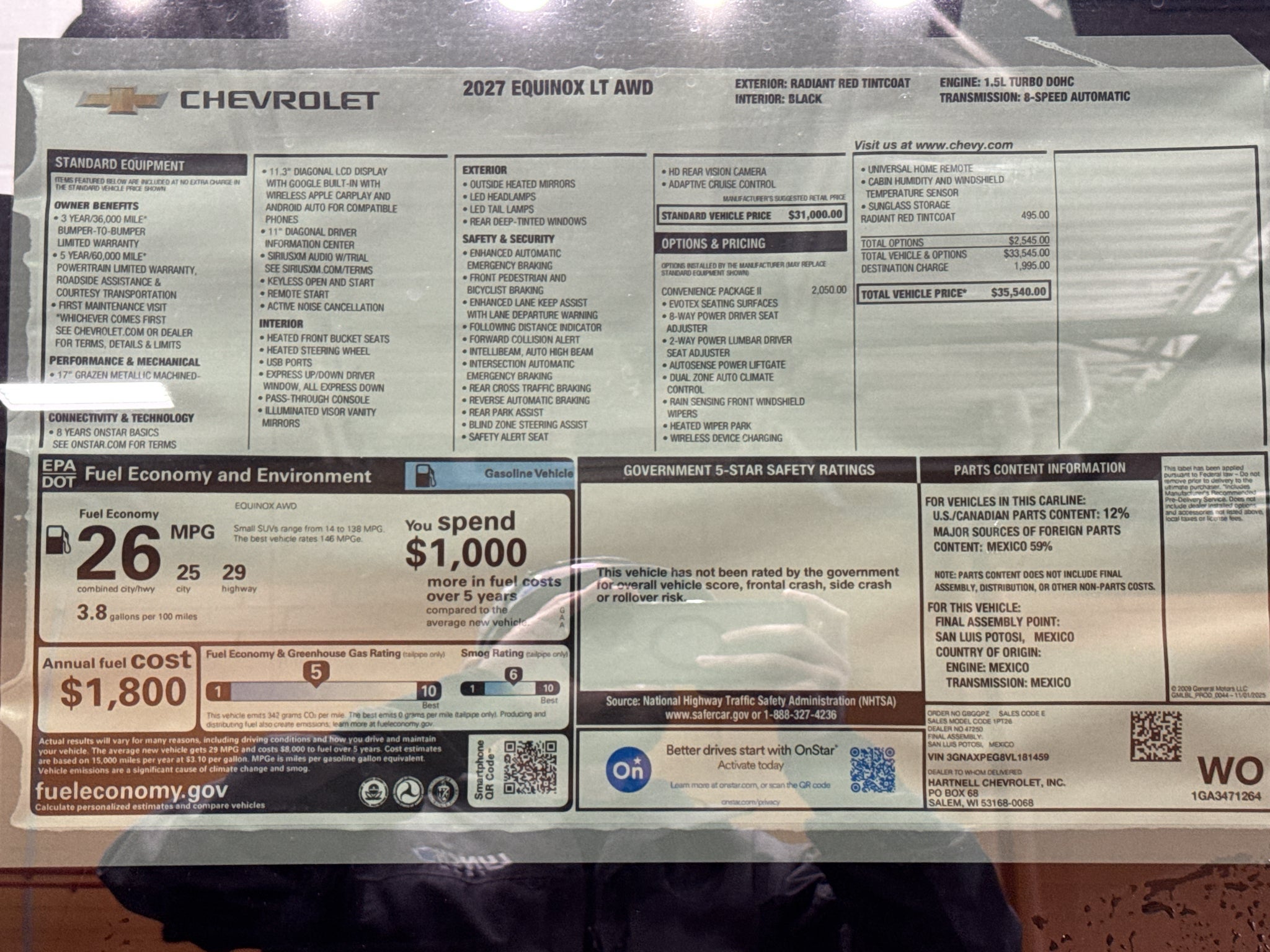 2027 Chevrolet Equinox LT