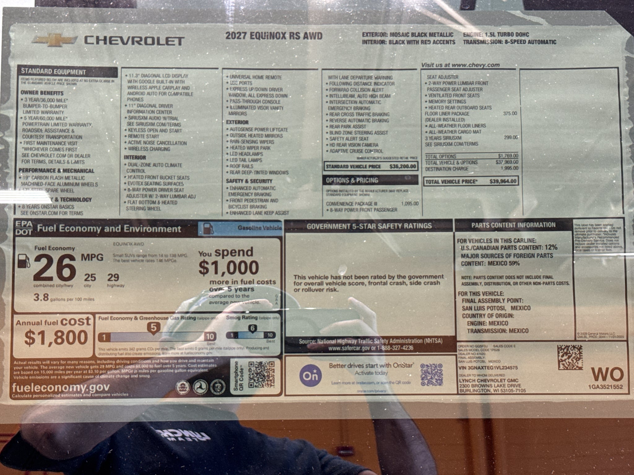 2027 Chevrolet Equinox RS