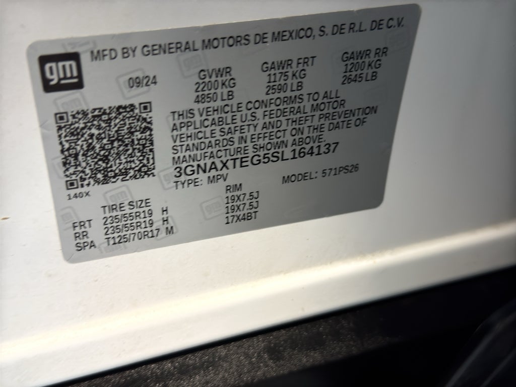 2025 Chevrolet Equinox RS
