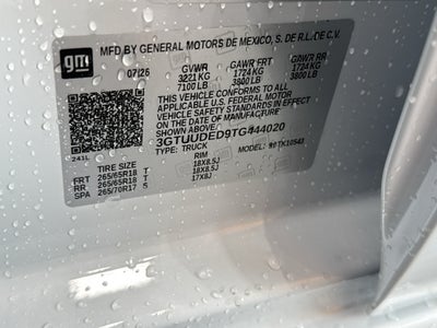 2026 GMC Sierra 1500 SLT