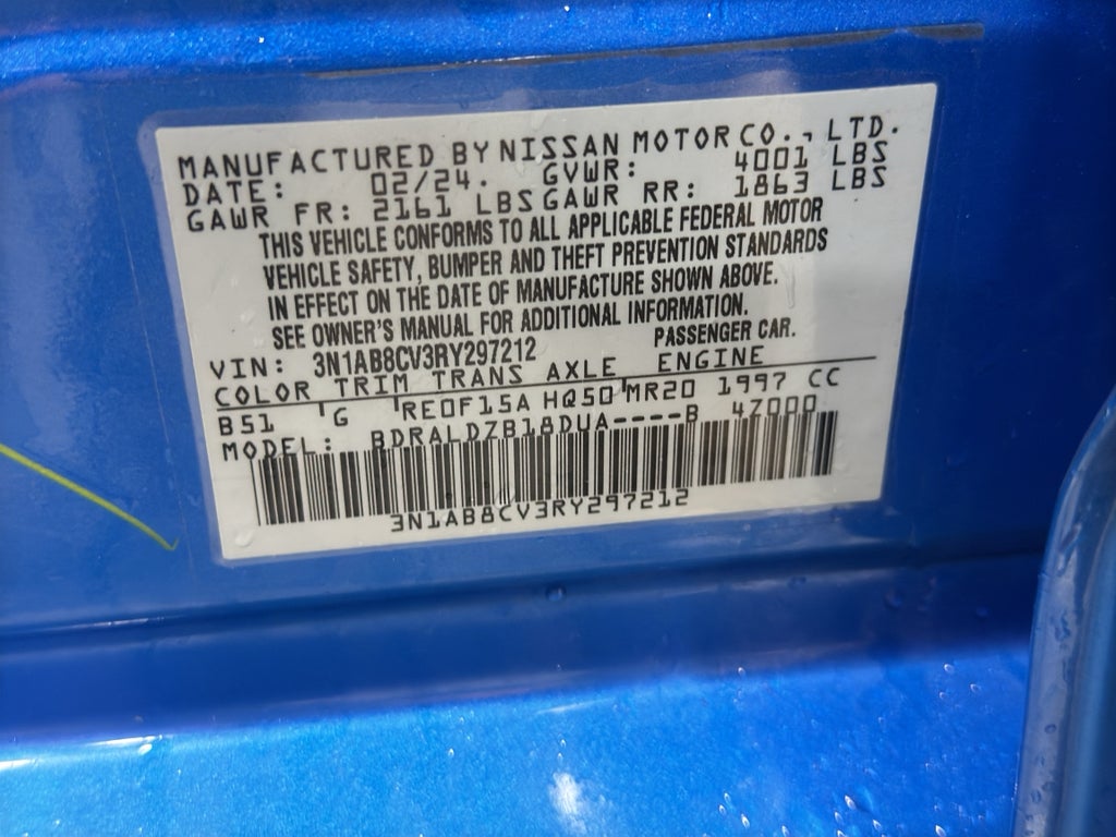 2024 Nissan Sentra SV