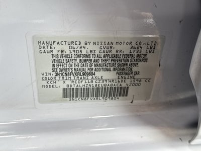 2024 Nissan Versa SR