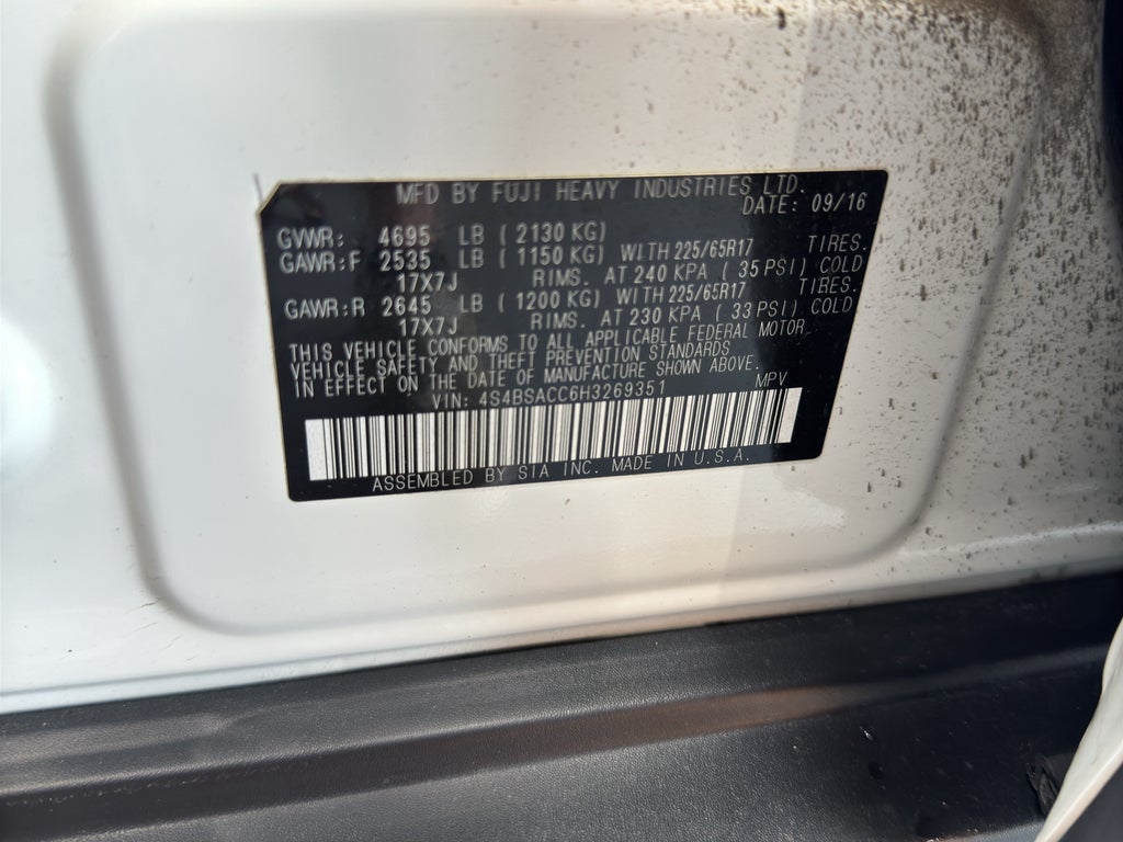 2017 Subaru Outback Premium