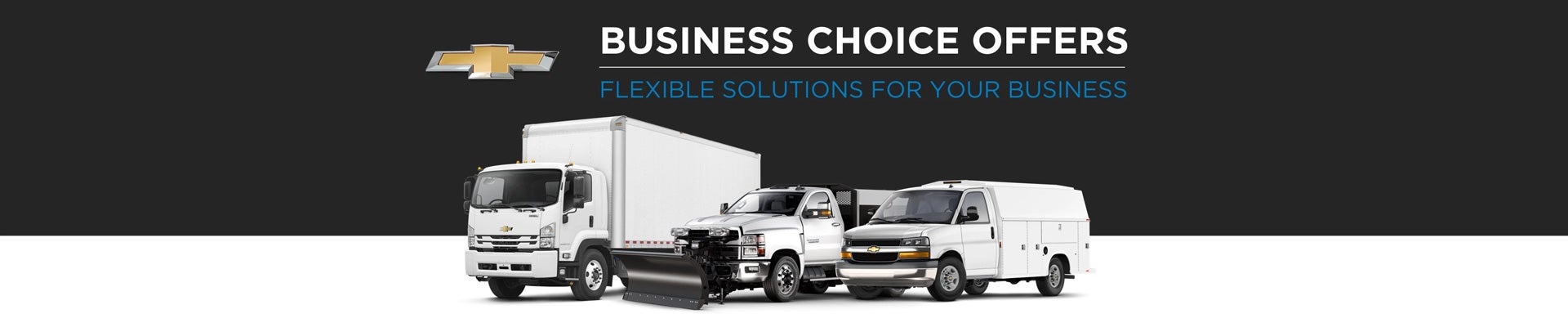 Chevrolet Business Choice Offers - Flexible Solutions for your Business - Lynch Chevrolet GMC of Burlington in Burlington WI