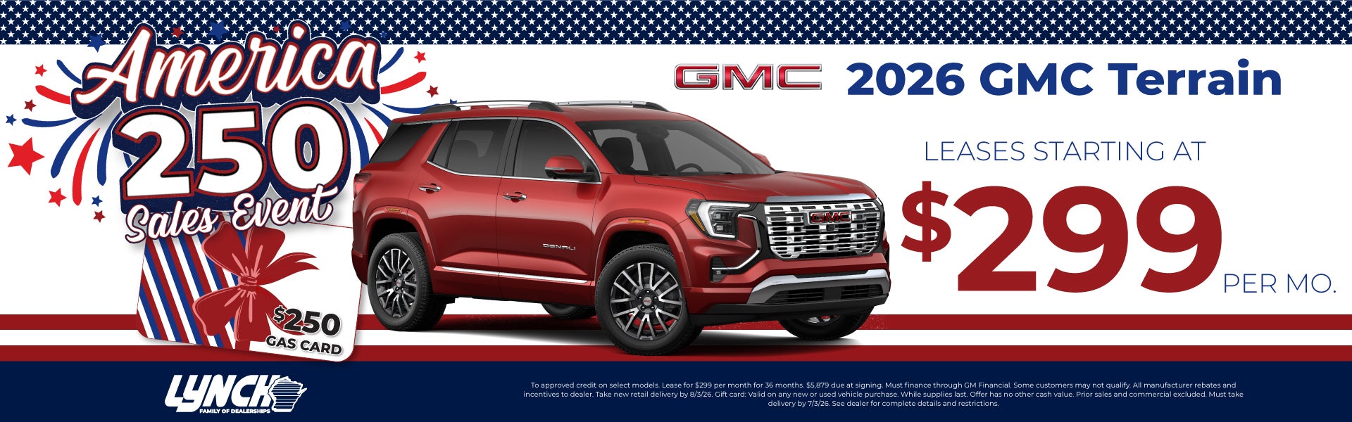 2026 GMC Terrain offer