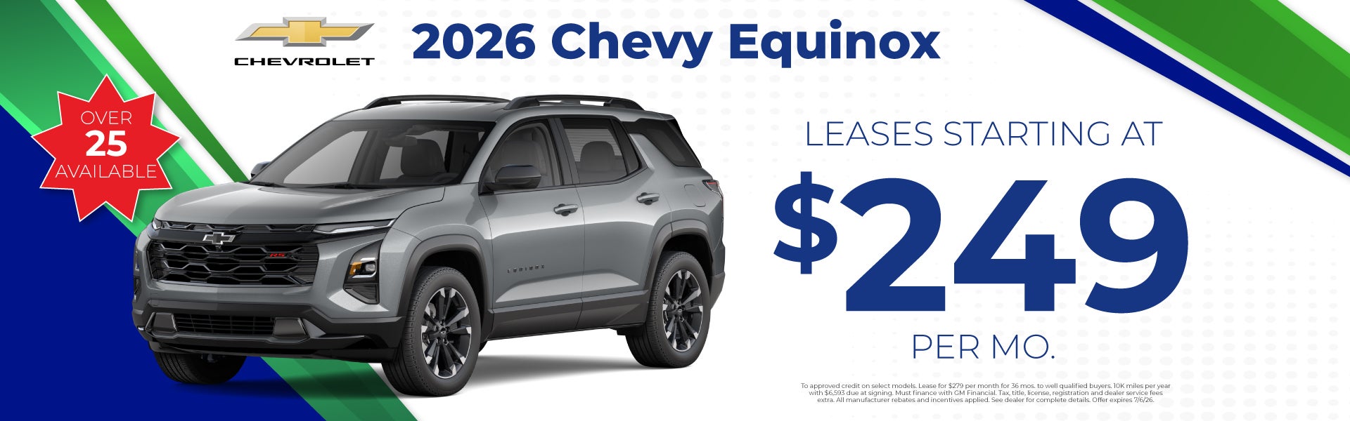 Equinox offer at Lynch Burlington