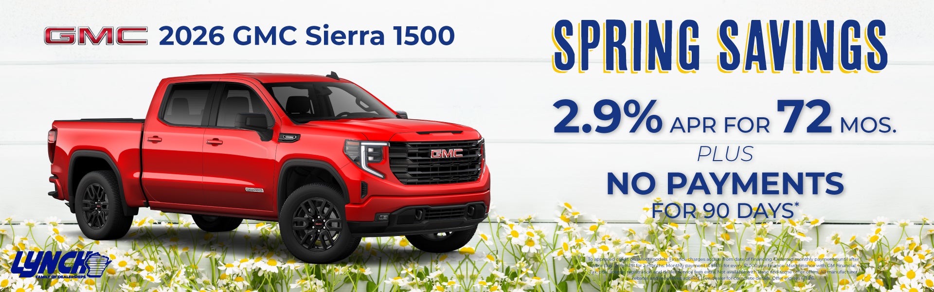 Lynch Burlington Sierra offer