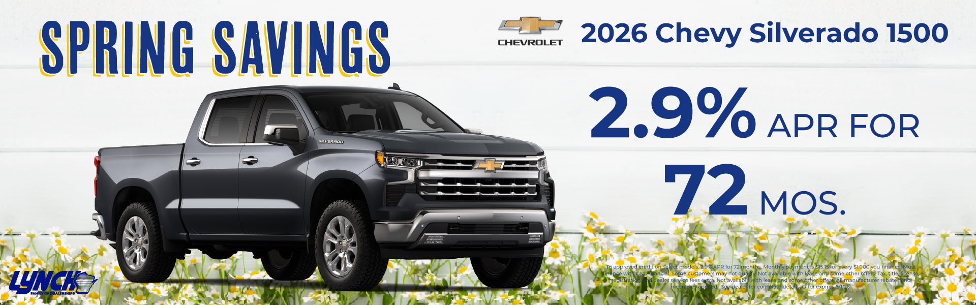 Lynch Burlington Chevy Silverado Offer